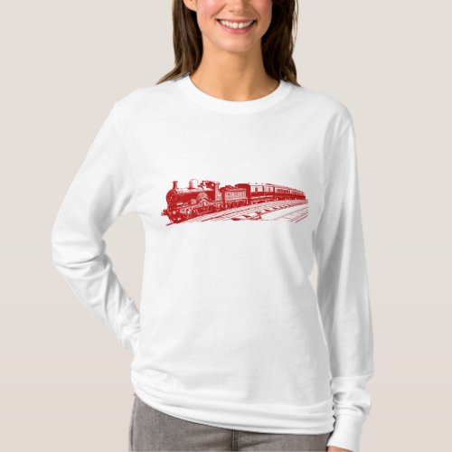 Vintage Train _ Ruby T_Shirt