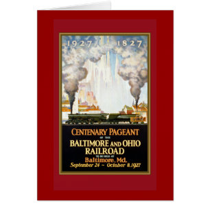 Vintage Train Travel Poster Art