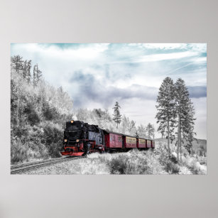Old Fashioned Winter Scenes Art Wall Decor Zazzle