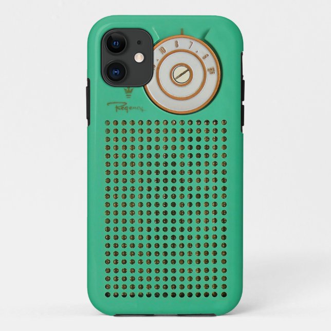 Vintage Transistor Radio iPhone 6 case (Back)