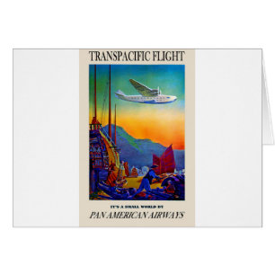 Vintage Transpacific Travel Cards