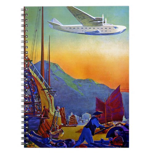 Vintage Transpacific Travel Notebook