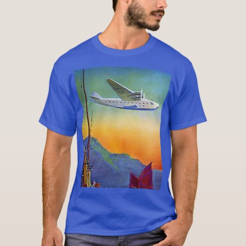 Vintage Transpacific Travel T_Shirt