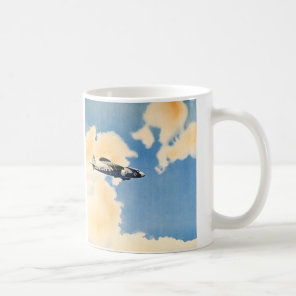 Vintage Transportation, Albatross Airplane Coffee Mug