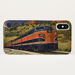 Vintage Transportation in American West, Train 158 iPhone X Case