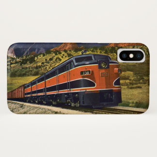 Vintage Transportation in American West, Train 158 iPhone X Case