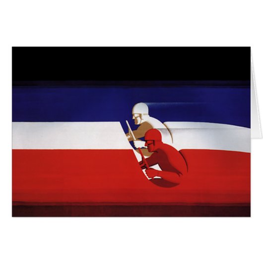 Vintage Transportation, Patriotic Racers Race Cars (Front Horizontal)