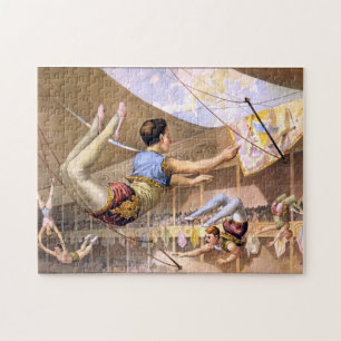 Vintage Trapeze Artist Puzzle