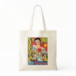 Vintage Travel 1937 Panama Carnival Party Woman Tote Bag Vintage Travel 1937 Panama Carnival Party Woman Tote Bag