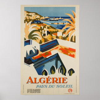 Vintage Travel - Algerie - North Africa Poster