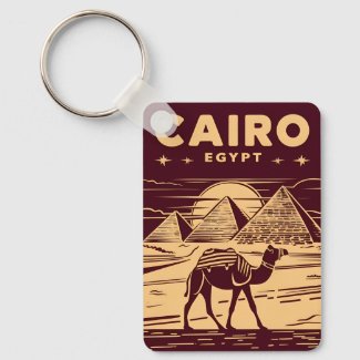 Vintage Travel Ancient Egypt Pyramid Retro Graphic
