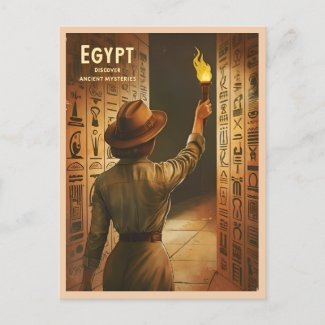 Vintage Travel Ancient Egypt Tourism Retro Graphic