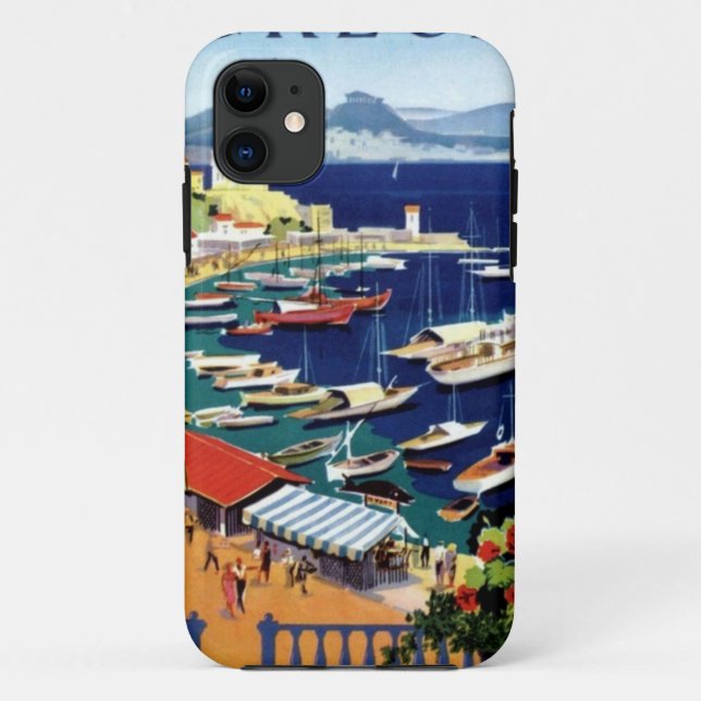 Vintage Travel Athens Greece Case-Mate iPhone Case (Back)