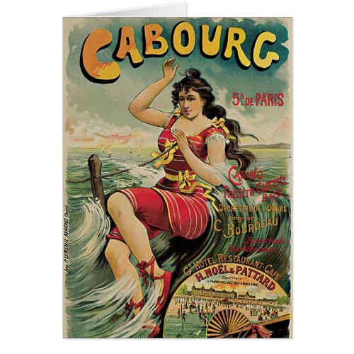 Vintage Travel Beach Resort Cabourg France