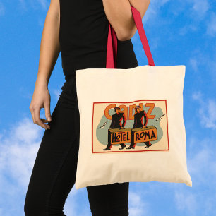 Vintage Travel Bellhops Hotel Roma, Cadiz, Spain Tote Bag