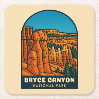 Vintage Travel Bryce Canyon National Park Retro