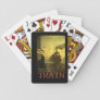 Vintage Travel By Train  Playing Cards