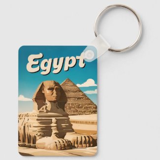 Vintage Travel Cairo Egypt Pyramid Retro Graphic