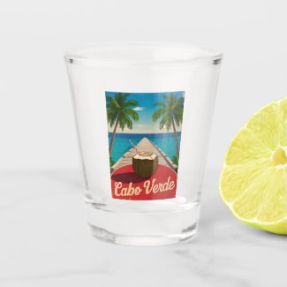 Vintage Travel Cape Verde Islands Retro Graphic