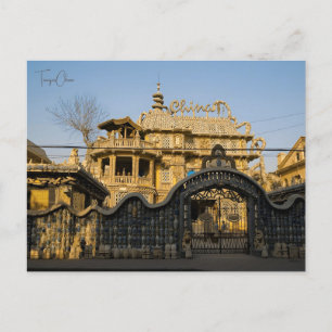 Vintage travel city Tianjin China chinese vacation Postcard
