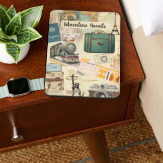 Vintage Travel Collage Kindle Cover