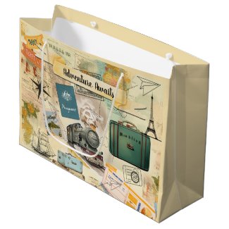Vintage Travel Collage