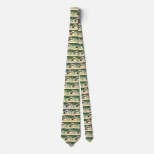 Vintage Travel, Convertible Car in the Country Tie