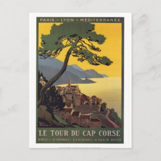 Vintage travel Corsica - Postcard