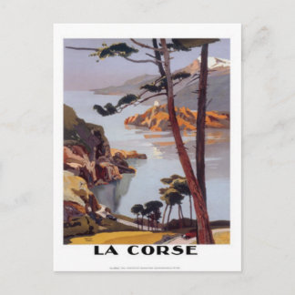 Vintage travel Corsica - Postcard