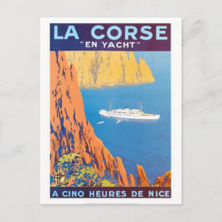 Vintage travel Corsica - Postcard
