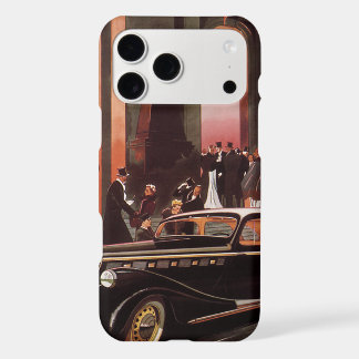 Vintage Travel, Elegant Stretch Limo Limousine Car iPhone 17 Pro Max Case