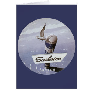 Vintage Travel Excelsior Hotel Zurich Switzerland