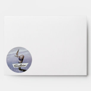 Vintage Travel Excelsior Hotel Zurich Switzerland Envelope