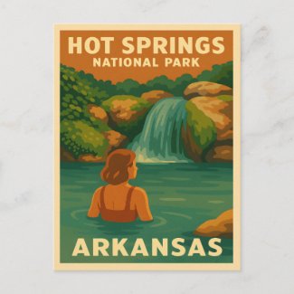 Vintage Travel Hot Springs National Park Arkansas