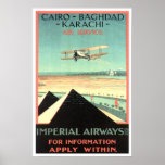 Vintage Travel,imperial Airways Poster at Zazzle