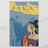 Vintage Travel Java Indonesia (Front)