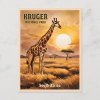 Vintage Travel Kruger National Park South Africa