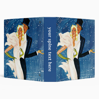 Vintage Travel, Love Romance Winter in Monte Carlo Binder