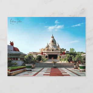 Vintage travel Lucknow India Vacation retro Postcard