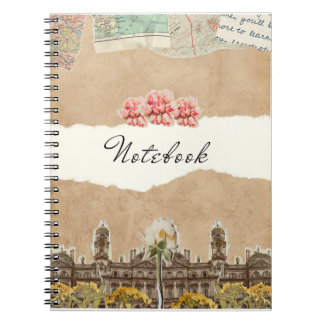 Vintage Travel Memories - Personalized Notebook