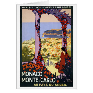Vintage Travel - Monaco Monte-Carlo