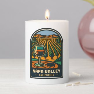 Vintage Travel Napa Valley California Winery Retro