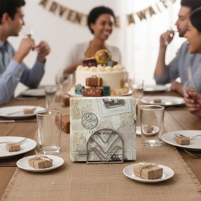 Vintage travel  napkins (Creator Uploaded)