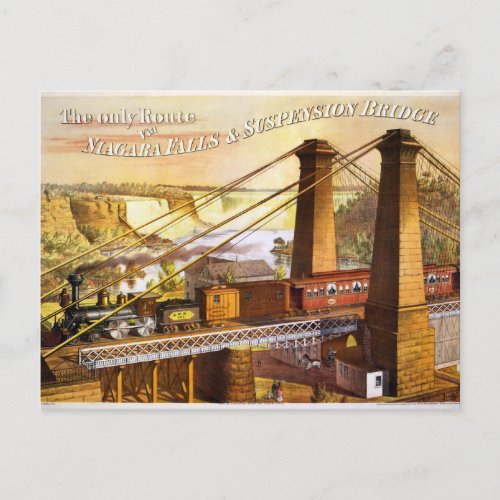 Vintage Travel Niagara Falls Postcard