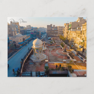 Vintage travel Peshawar Pakistan Vacation asia Postcard