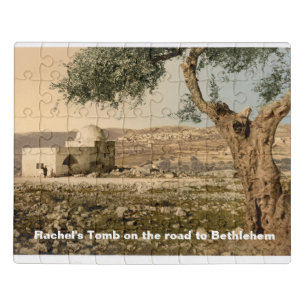 Vintage Travel Photo Bible Land Jigsaw Puzzle