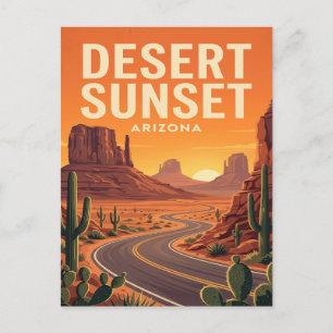 Vintage Travel Postcard Arizona