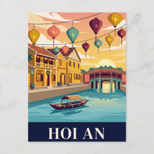 Vintage Travel Postcard HOI AN
