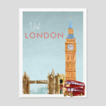Vintage Travel Postcard | London