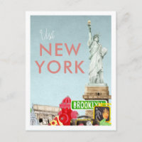 Vintage Travel Postcard | New York